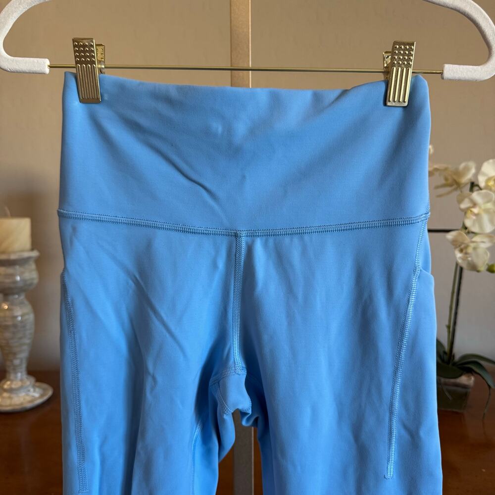 Lululemon Align High-Rise Pant 25” Blue Nile Leggings Size 6 - Picture 3 of 9